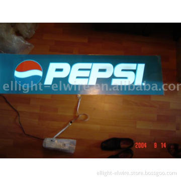 EL Glowing Poster,EL sheet  Advertisement. EL sheet poster. EL light products
